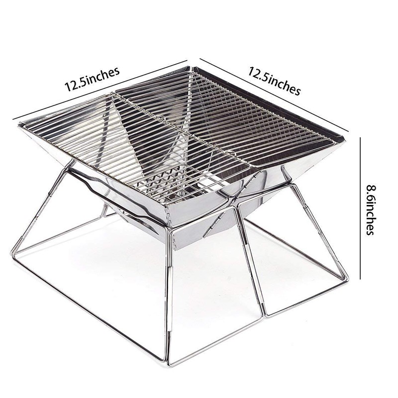 Quick Grill Medium: Original Folding Charcoal BBQ Grill Made from