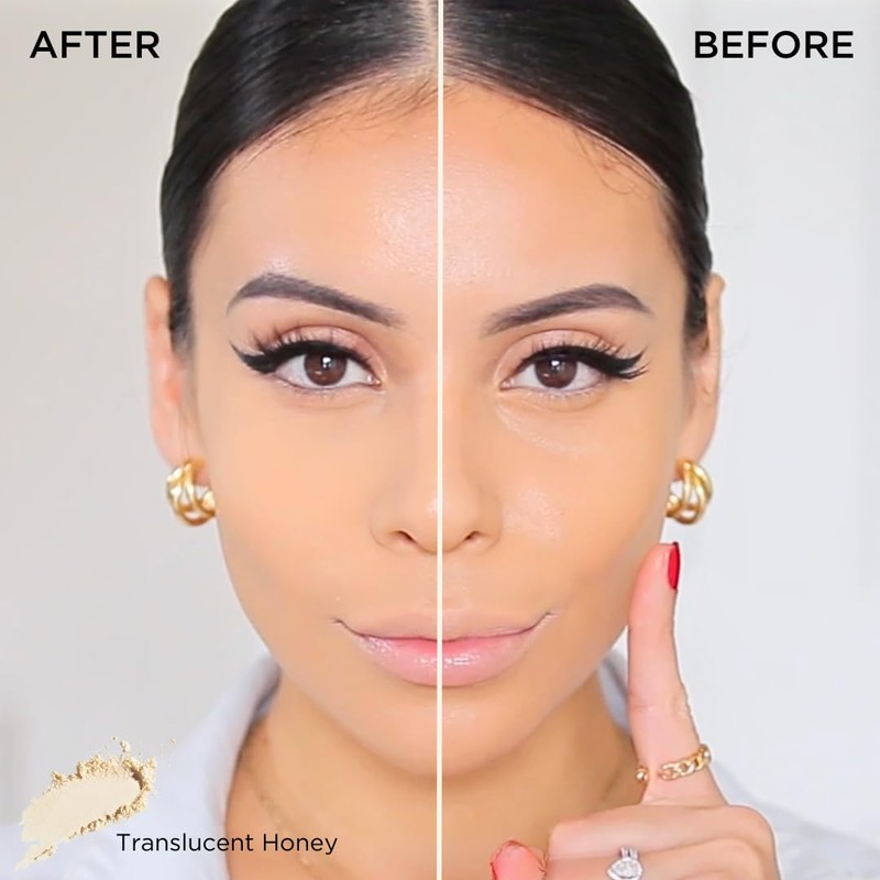 HALEYS Re-touch Setting Powder VEGAN + CRUELTY-FREE, Ultra-Blurring, Lightweight, Non-Caking,