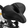 Bicycle Saddle Wide Bicycle Saddle, Waterproof, Breathable, Comfortable, Soft, for