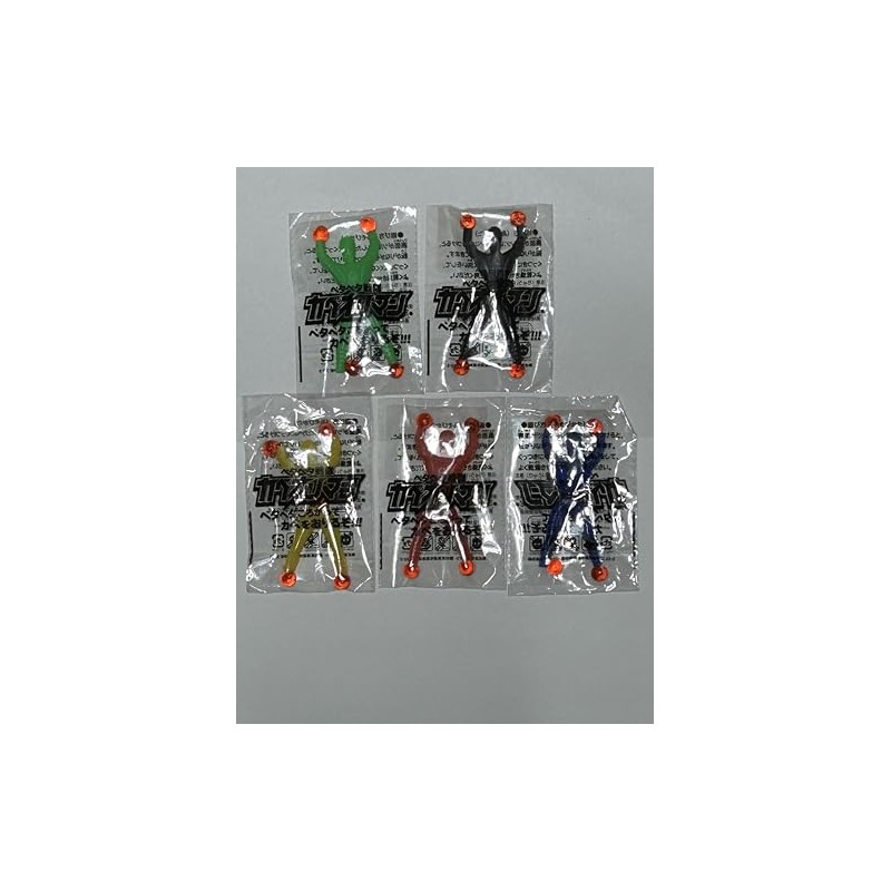Seiun Shoten Peta Sentai Peta Man Cabeleiman, 5 Colors x