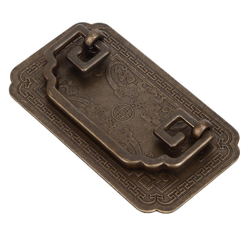 Antique Drawer Handle Tetragonal Bat Handle Antique Chinese Retro Style