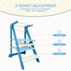 Foldable Toddler Learning Standing Tower, WOOD CITY Montessori Kitchen Step