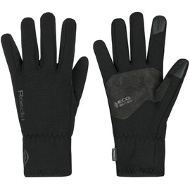 Roeckl Unisex - Adult Parlan Gloves, Black, 7.5