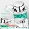 Automatic Soap Dispenser Foam for Bathroom: 11 OZ Glass Touchless