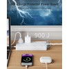 DEPOW Surge Protected Power Board with 8 AC Outlets, Powerboard