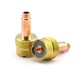 WeldingCity 2-pk Large Gas Lens Collet Body 45V63 (5/32") for TIG Welding Torch 17, 18 and 26 Series in Lincoln Miller ESAB Weldcraft CK Everlast