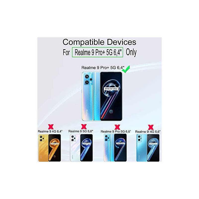 Ibywind para Realme 9 Pro 5G 6.4, 2 Protector Pantalla1