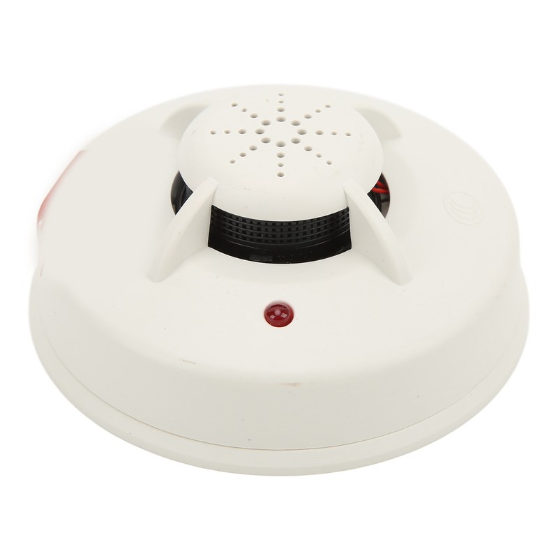 Smoke Alarm Battery Operated LED Indicator Quick Response Dustproof 360°