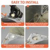Updated W10780048 Washer Suspension Rod Kit (4pcs) with W10400895 Suspension