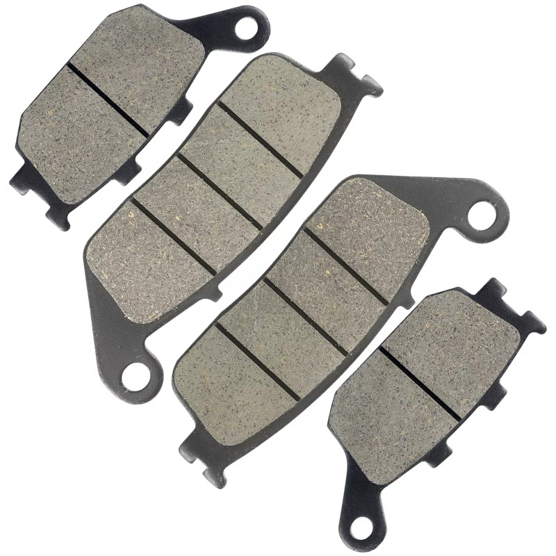 Caltric Front and Rear Brake Pads for Honda VT1300CT Interstate