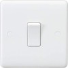 Knightsbridge CU1000 Curved Edge 10 A 1 Gang 1 Way
