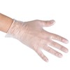 200 Disposable Vinyl Gloves, Non-Sterile, Powder-Free, Smooth Touch, Food Service