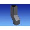 Wavin OSMA 4T838 Black Pipe Wall Offset for 61mm Square