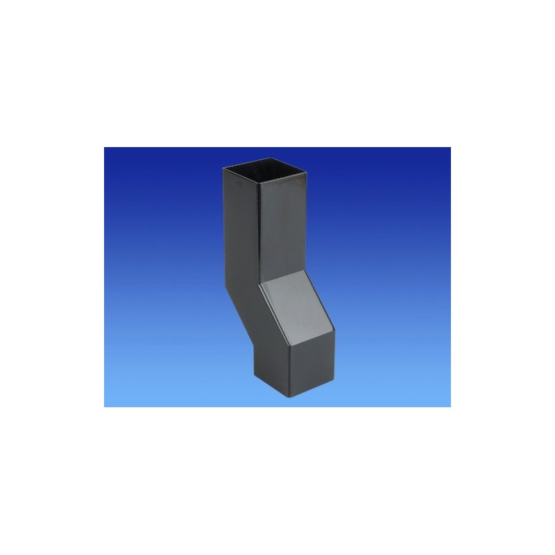 Wavin OSMA 4T838 Black Pipe Wall Offset for 61mm Square