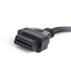 ZIWIMEGO Obd2 Cable Connector 16 Pin to 3Pin 4Pin 6Pin