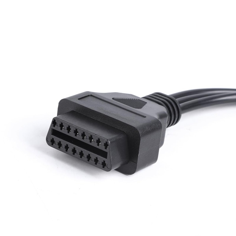 ZIWIMEGO Obd2 Cable Connector 16 Pin to 3Pin 4Pin 6Pin