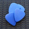 Rubber Tones RUB-BLSI-1 Blue Silicon Single Plectrum Pick