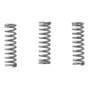 AllGIFT Compressed Spring,10Pcs Silver Tone Practical Spring Steel,Spring Steel Extension