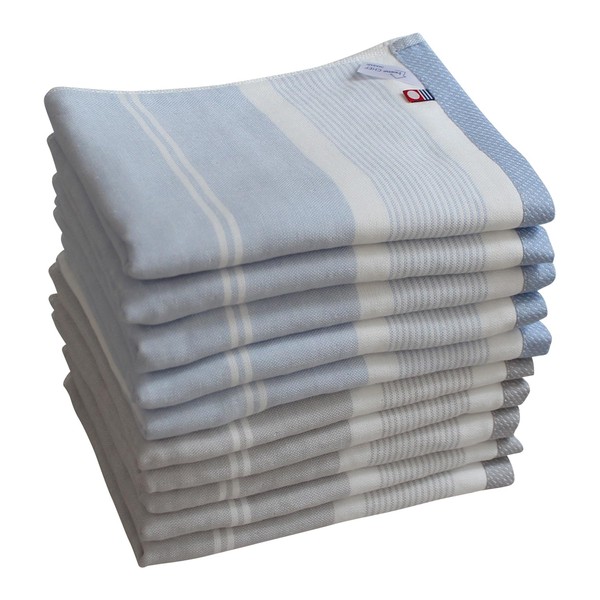 Imabari Gauze & Pile Face Towels, Set of 10, Bulk