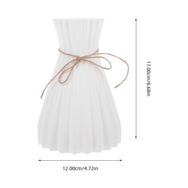 Cabilock Hydroponic Flower Vase Table Centerpiece Container for Artificial and Fresh Bouquets Home Office Weddings and Dried Flower Arrangements