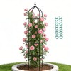 Kelived Garden Obelisk Trellis for Climbing Plants Adjustable, Rustproof Plastic