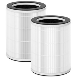 CFKREYA HAP609 HAP606 Replacement Filter for XenonLab VisionAir, FreAire & ECOSELF HAP609 Air Purifiers, 3-Stage Filtration with Activated Carbon