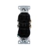 American Outlet with Ground Black JO152 CSZ AXCIS