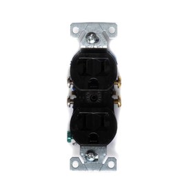 American Outlet with Ground Black JO152 CSZ AXCIS