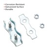 Heavy Duty M5 Poly Rope Connectors Wires Splicer Galvanized Steel