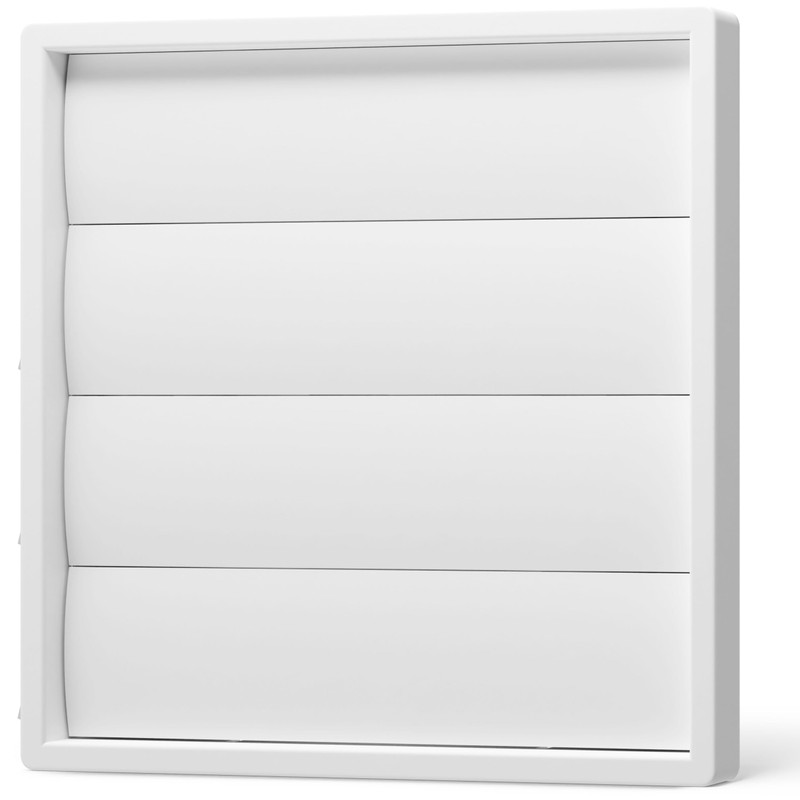 Adair 150mm (6 Inch) Square Gravity Vent Cover – External