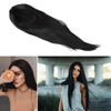 Black Long Straight Wig Women Hair Wig Comfortable Black Wig