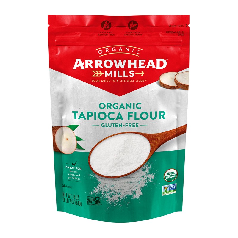 Arrowhead Mills Organic Tapioca Flour, Gluten Free, 18 Ounce Bag