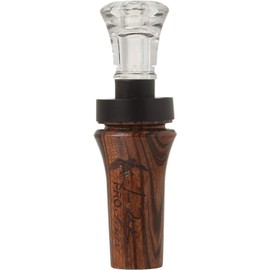 Duck Commander Jase Robertson Pro Series Duck Call - Easy Blowing, Double Reed Wood Duck Call for Duck Hunting Accessories - Tigerwood