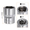 HARFINGTON 6-Point Socket 3/8" Drive 16mm Deep 1.18" Length 45#