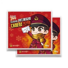 Hot day premium red Private Hong hot pack 1 g 1 sheet large capacity camping soldier hand warmer outdoor military military shaking hot pack Private Hong hot pack 150g 1 sheet 15ea