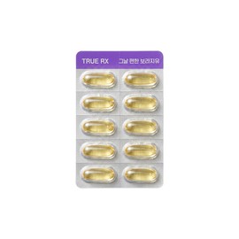 TrueRX Daily Convenient Borage Oil Gamma Linolenic Acid Clio 60 Capsules 1 unit / 트루알엑스 그날 편한 보라지유 감마리놀렌산 클리오 60캡슐 1개