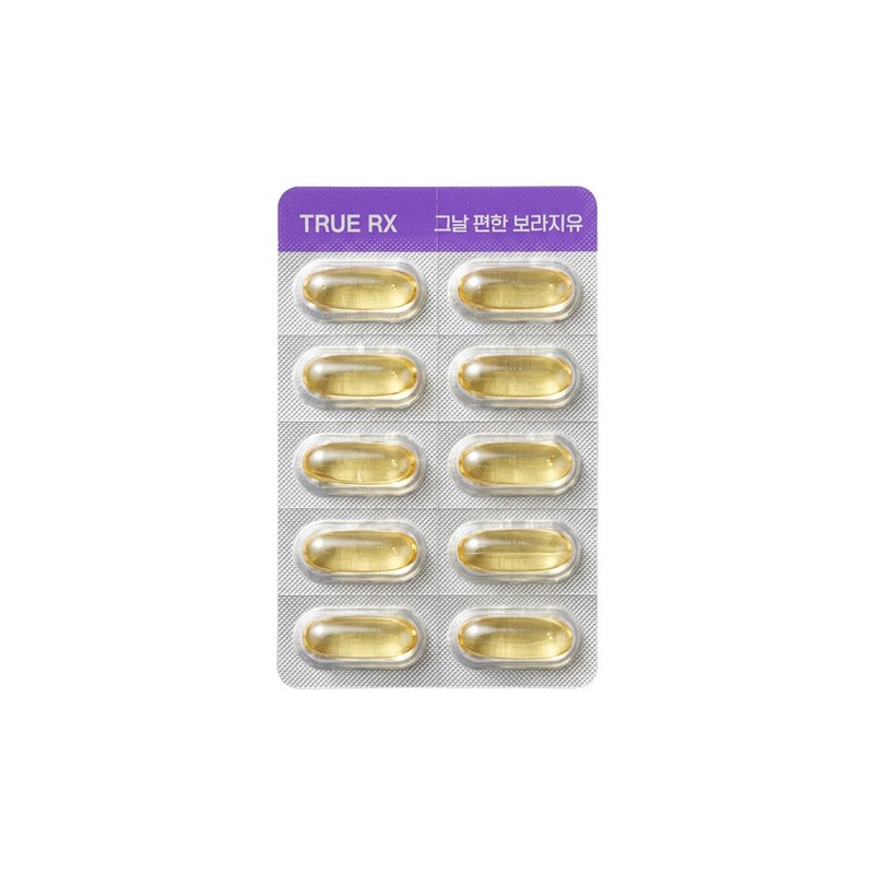 TrueRX Daily Convenient Borage Oil Gamma Linolenic Acid Clio 60