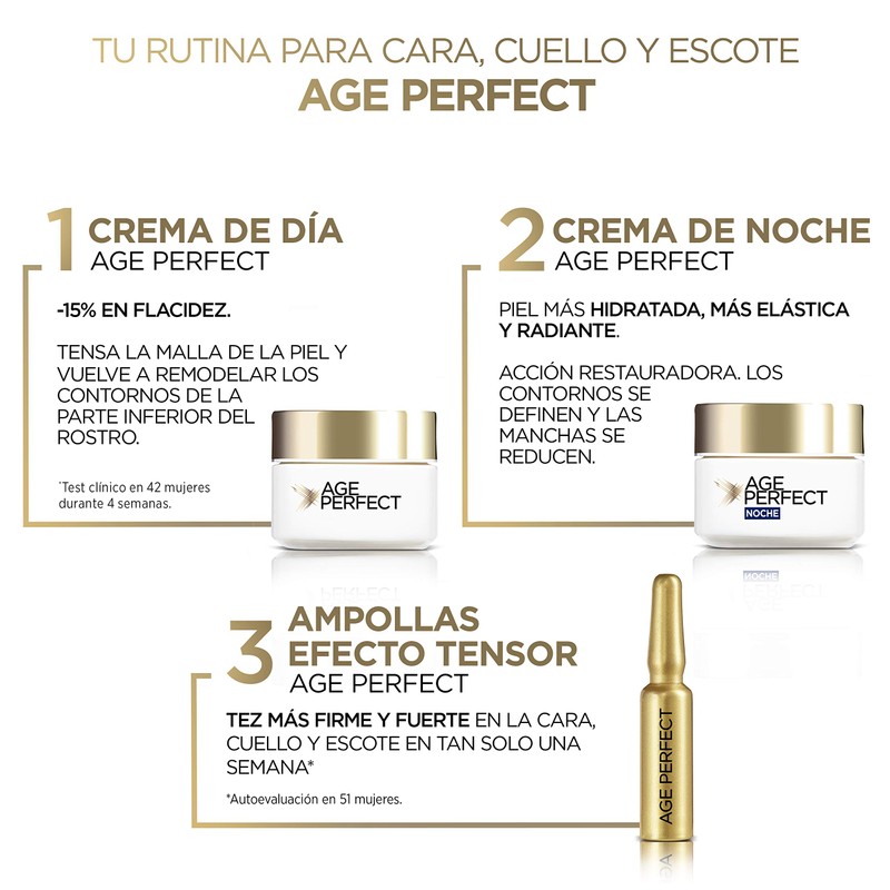 L'Oréal Paris Ampollas Age Perfect Colágeno Expert Tratamiento Reafirmante 7
