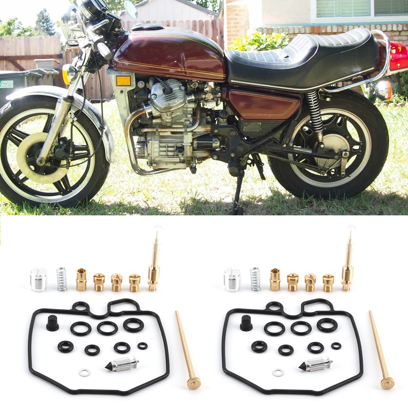2 Sets Carburetor Rebuild Kit Motorcycle Carb Repair Fit for
