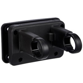 KLICKfix Zubehör Lenkeradapter Festmontage, schwarz-schwarz, Fits Standard Bars 22-26mm