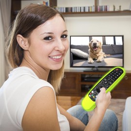 Case Cover for LG Remote MR20GA MR19BA MR18BA MR650A MR600, Silicone Skin Sleeve for LG Smart TV Magic Remote Control with Lanyard Glow in The Dark