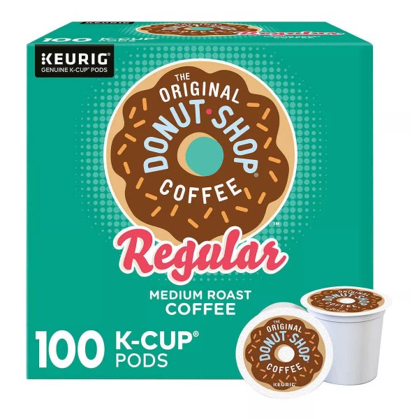 Keurig Donut Shop Coffee K-cup Pod, 100 Pzs