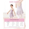 Avrigirl - Faldas de ballet cortas elásticas para niñas y