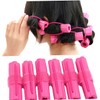 Vaguelly 12pcs Self Grip Hair Rollers DIY Hairdressing Tools for