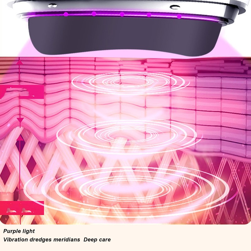 Electric Face Lift Gua Sha Tool Bian Stone Color Light