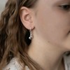MATERIA by Matthias Wagner Girls' Earrings Silver 925 with Horse