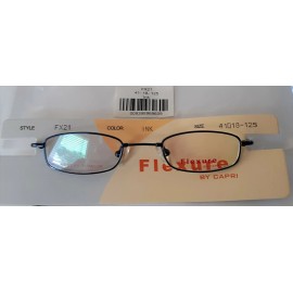 CAPRI OPTICS NEW FLEXURE CAPRI KIDS FX21 MEMORY TITANIUM EYE/GLASS GLASSES FRAMES BLUE
