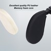 Car Headrest Pillow PU Adjustable Head Neck Support Rest Pillows