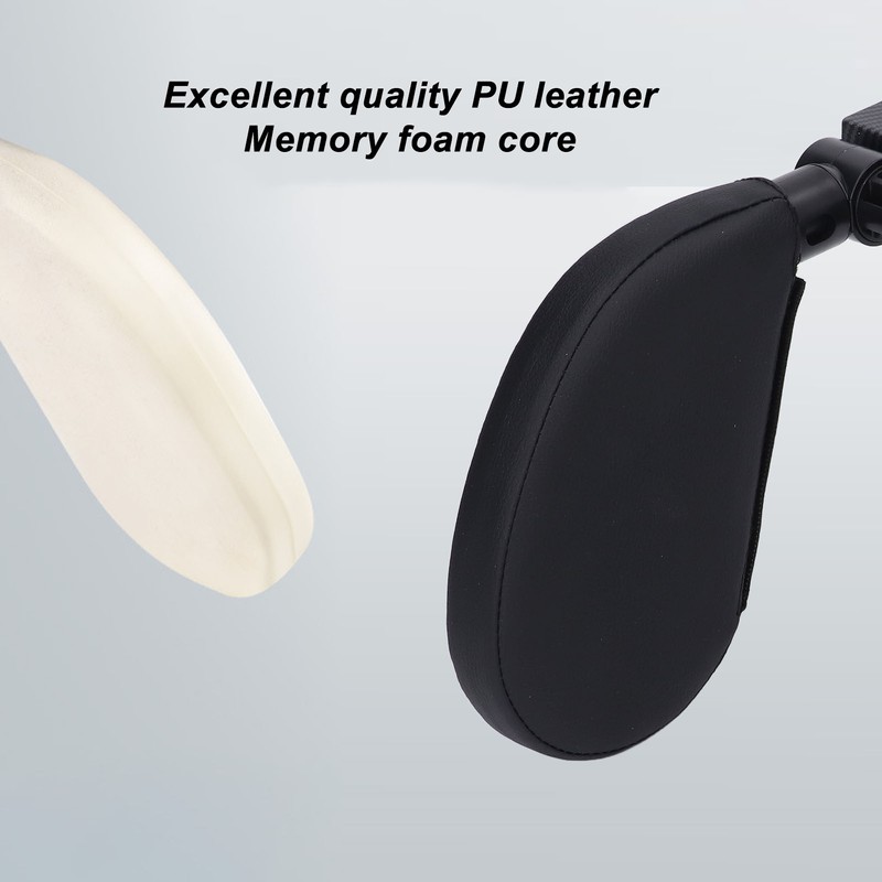 Car Headrest Pillow PU Adjustable Head Neck Support Rest Pillows