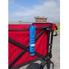 Fishing Rod Holders for Folding Wagon, Designed for Beach Fishing